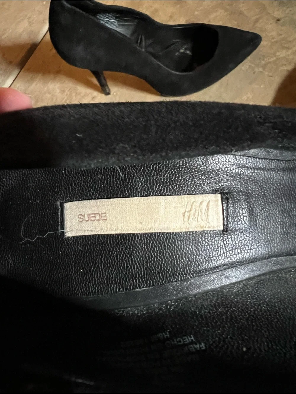 H&M suede good